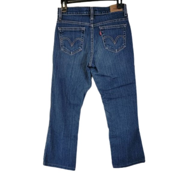 Levi's 550 Relaxed Boot Cut Jeans SZ 4 Excellent Shape! - Picture 3 of 12